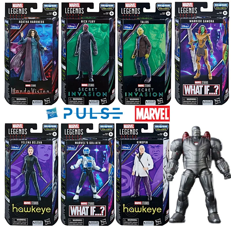 

Hasbro Marvel Legends Series Yelena Belova Marvels Goliath Agatha Harkness Nick Fury Talos Kingpin Warrior Gamora Original