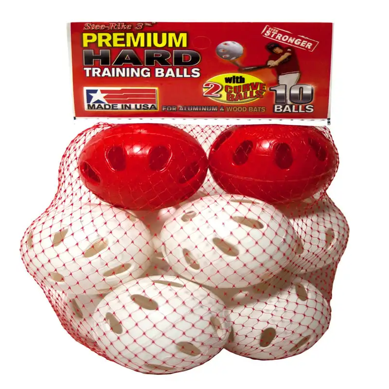 

(10 Pack) Premium Hard Training Baseballs