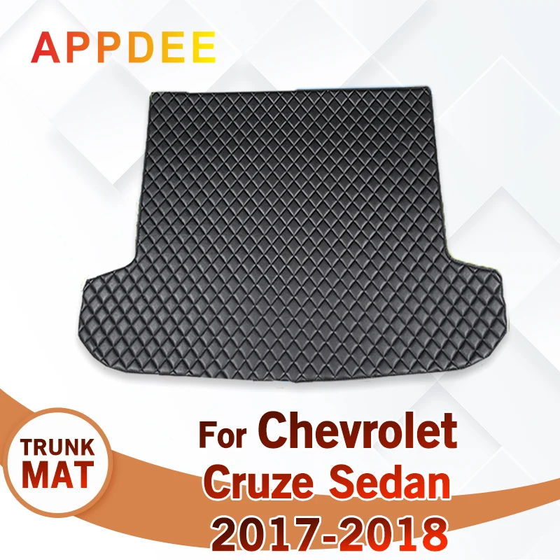 

Коврик для багажника автомобиля для Chevrolet Cruze Sedan 2017 2018, автомобильные аксессуары на заказ, украшение интерьера автомобиля