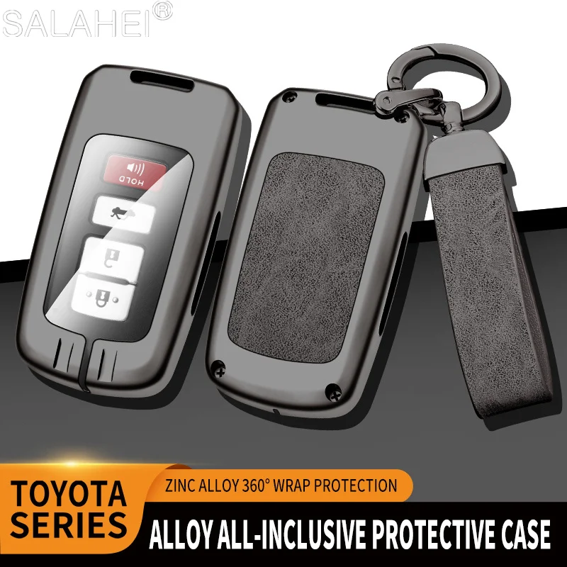 

Car Remote Key Fob Case Cover Holder Shell For Toyota Corolla Camry RAV4 Highlander Auris CHR Avalon Land Cruiser Accessories