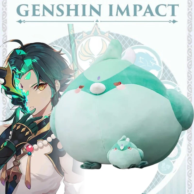 Genshin Xiao мягкие игрушки декоративная подушка милая птица плюшевая кукла Impact