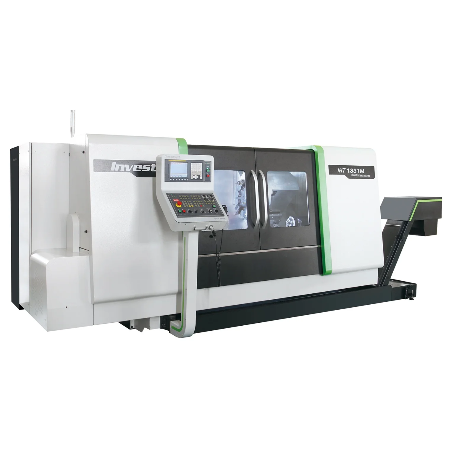 

IHT1331 High Precision slant bed cnc lathe machine with live tooling for sale