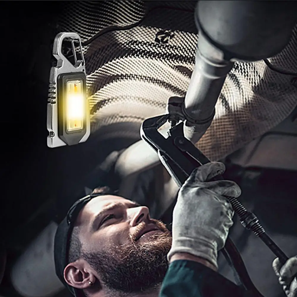 

Мини-светильник, безопассветильник мини-вспышка, водонепроницаемая открывалка для бутылок, прочная ультраяркая светодиодная мини-карманн...