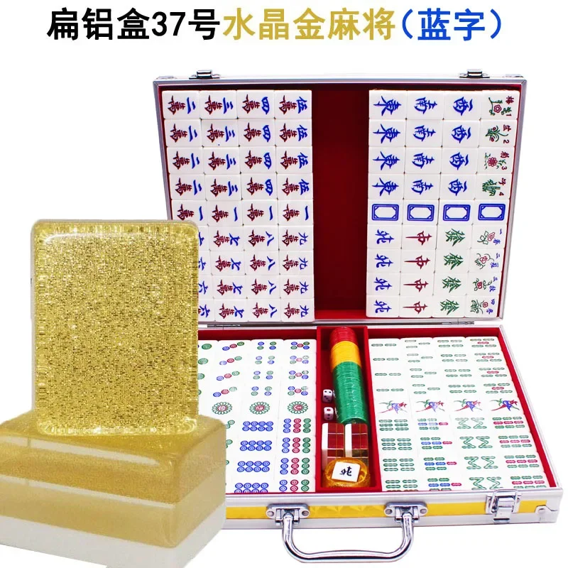 НОВИНКА ЖИЗНЬ РЫЧНЫЙ ЛОКЕЛЬНЫЙ ТРИАНТ БРЕНД 3-ШЕРНЫЙ КРИСТАЛЛ ЗОЛОТОЙ ШЕЛК MAHJONG