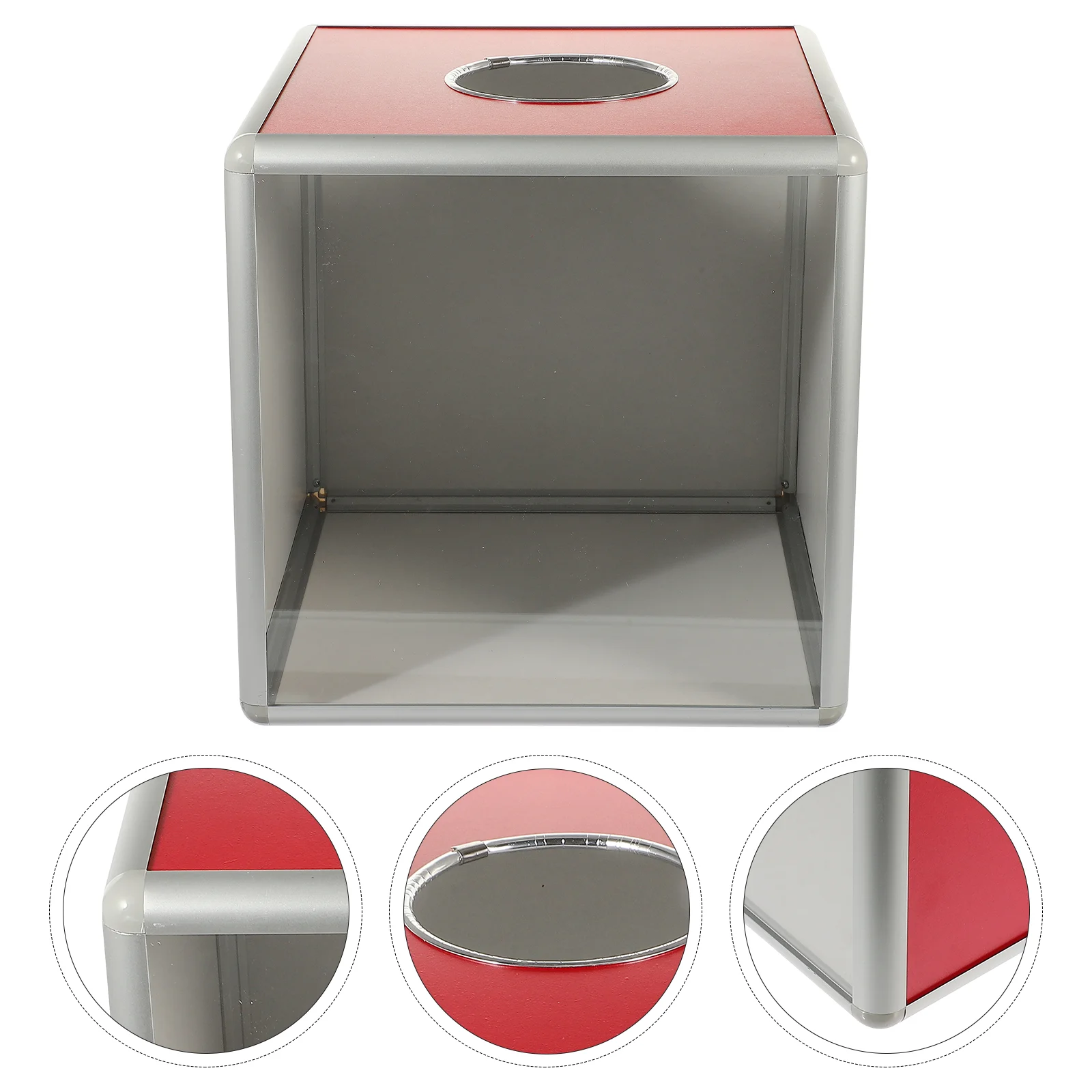 

Коробка из кубической рафии, прозрачная лотерейная коробка, многофункциональная коробка для пожертвования, поставка рафии