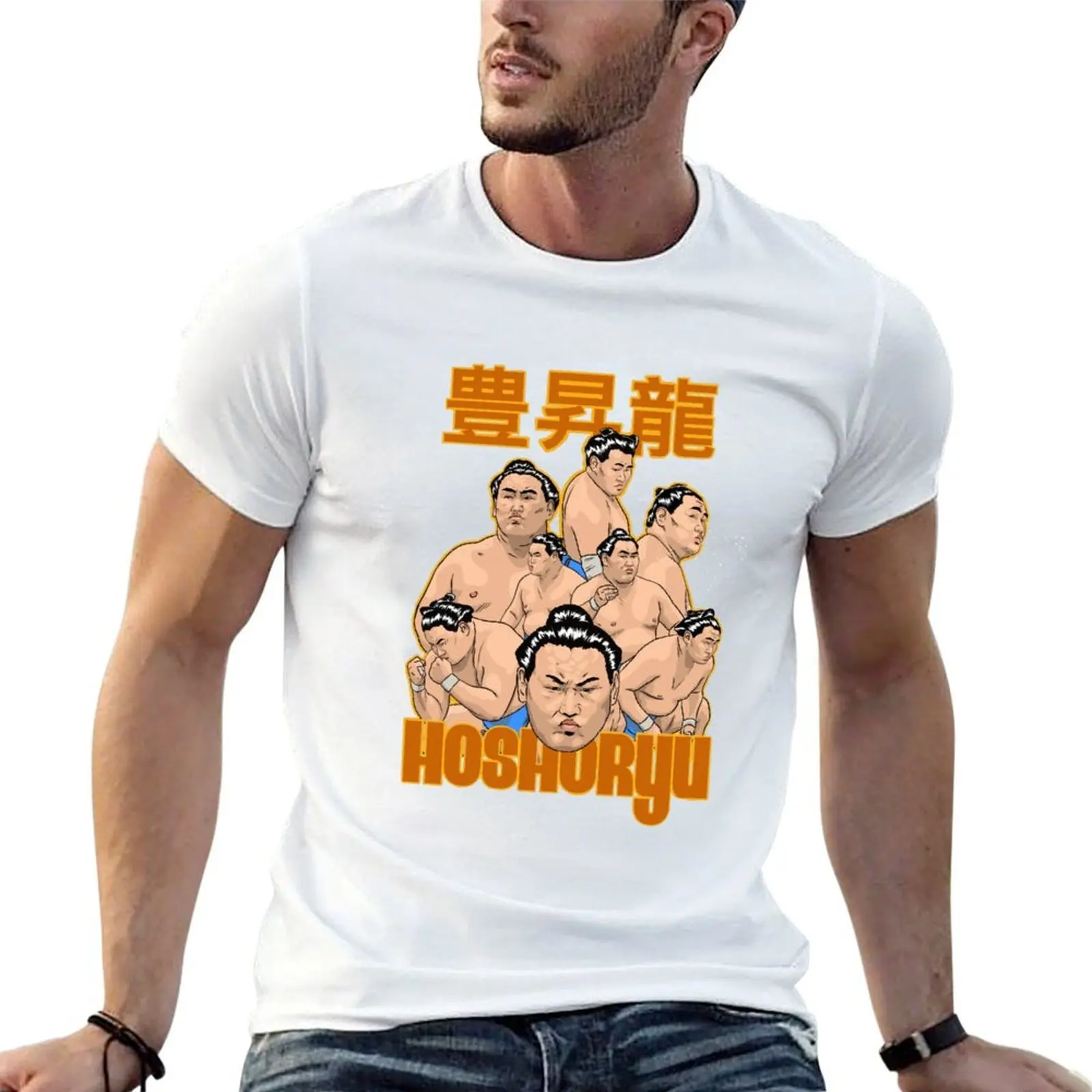 Фото Футболка Hoshoryu sumo wrestler Dry Fit для бега с короткими рукавами №1