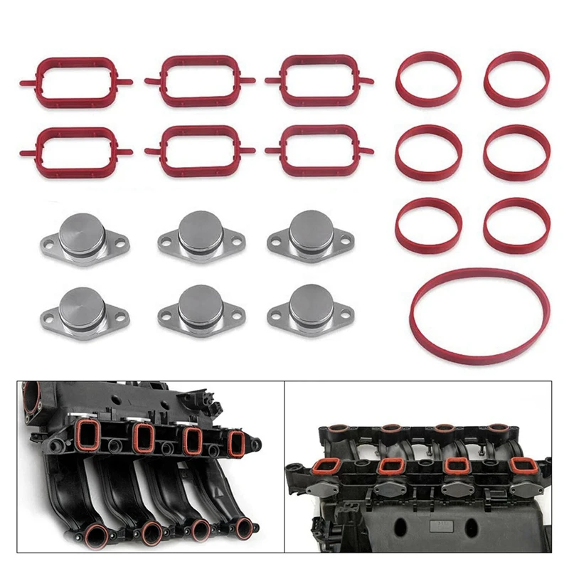 Комплект прокладок для впускного коллектора 26 шт. 11612246945 11617790198 BMW 3 5 6 7 серии E61 E63