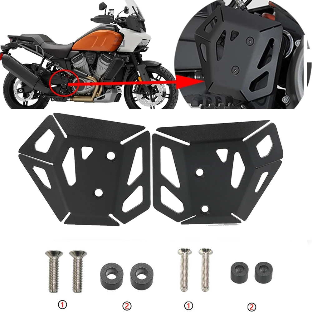 

For Pan America PA 1250 2021 2022 2023 Brake Guard Protector Billet Aluminum Cover Left heel protection PA1250 PanAmerica1250