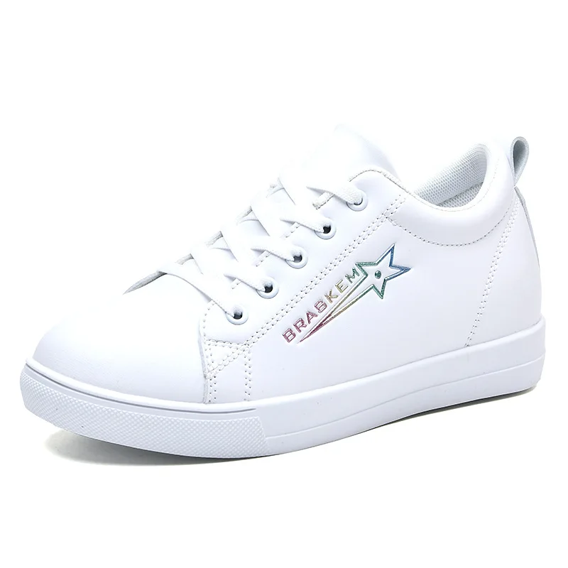 

New Heightening Viscose Shoes Spot Casual Solid Color Board Shoes Casual Shoes Couple Shoes Zapatos Casuales De Los Hombres