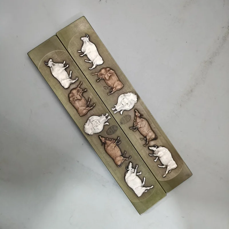 Оптовая продажа антикварные материалы для каллиграфии латунные украшения