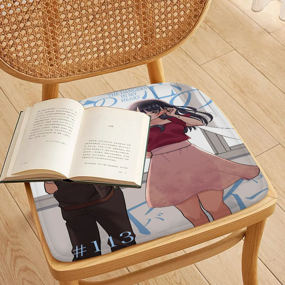 Многоцветная Квадратная Подушка В Стиле Аниме Невеконы Моем Сердце Нескользящая