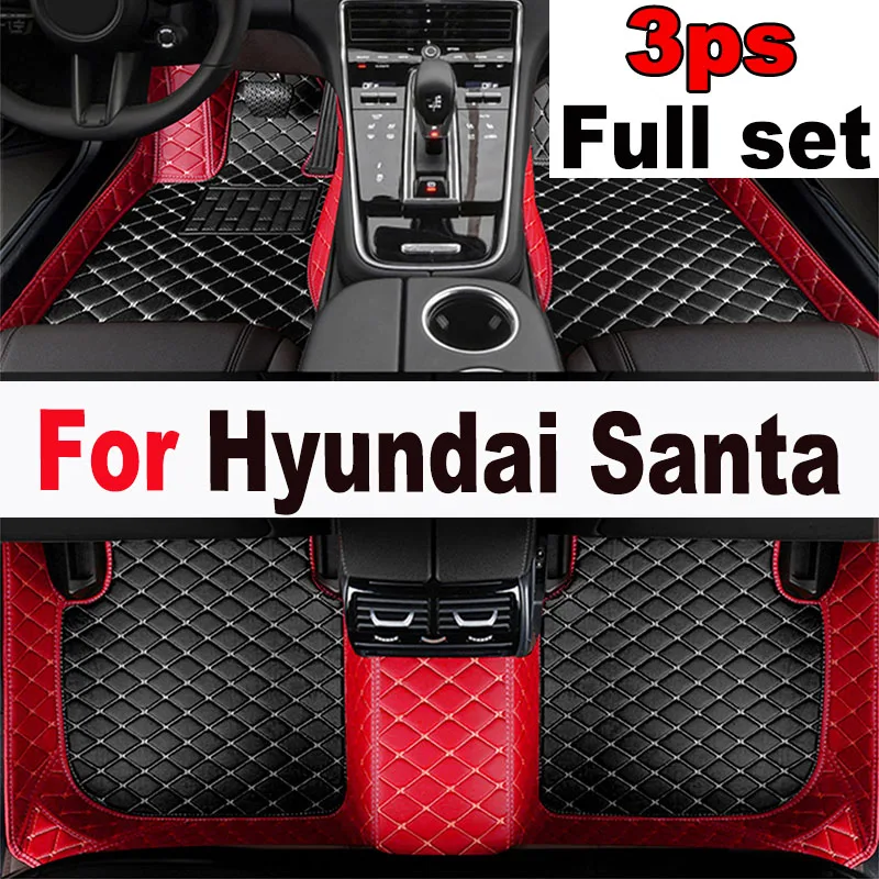 

Автомобильные коврики для Hyundai Santa Fe (FIVE SEAT) 2010 2011 2012, индивидуальные автомобильные подкладки для ног, задняя крышка