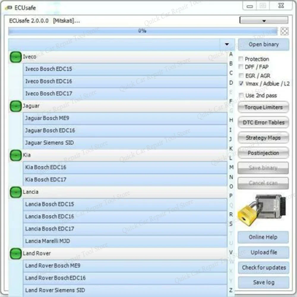 Фото ECU Safe 2.0 Лидер продаж ECUSafe 2.0 ECU ECM 2.0 Диагностический инструмент CD DVD Программное обеспечение для автомобилей и грузовиков работает с KESS №3