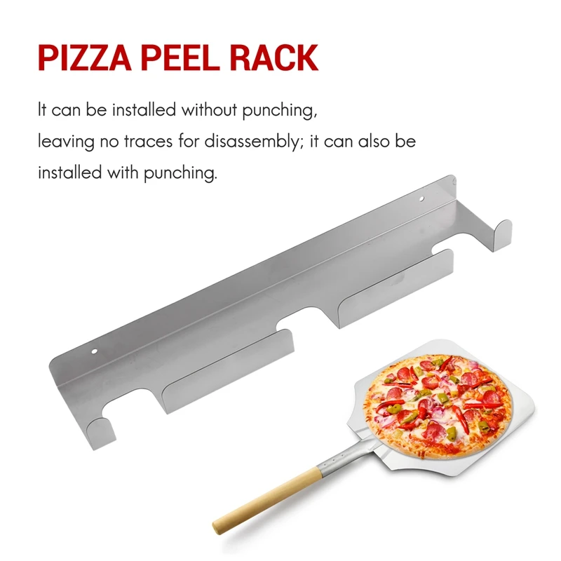 Настенная вешалка для пиццы из нержавеющей стали