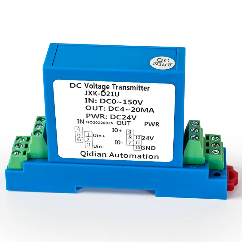 RS485 0-10 В 4-20 мА преобразователь напряжения Холла DC0-5V DC0-10V DC0-50V AC0-50V 0-100V