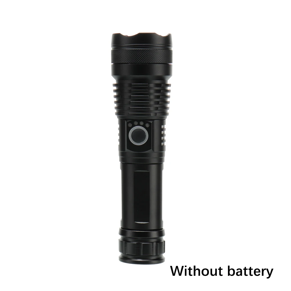 

Flashlight Top Battery Handheld Lamp Camping Working Multiple Modes Tactical Portable Torch Powerful Bright Outdoor Search