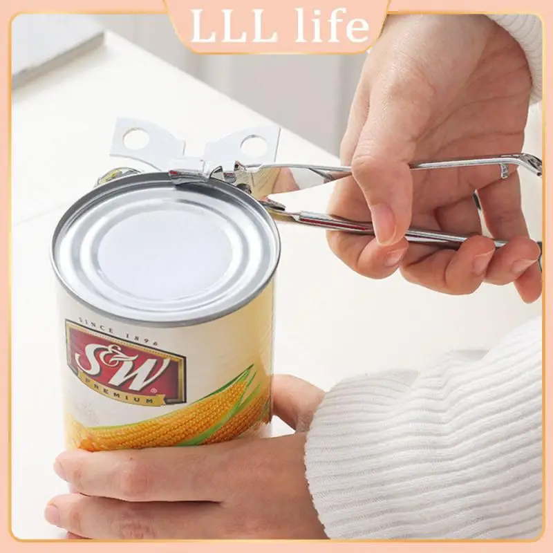 

Multi-use Small Opener Durable Ortable Alloy Can Opener Stainless Steel Modern Minimalist Opener Easy Open Cover Can Opener
