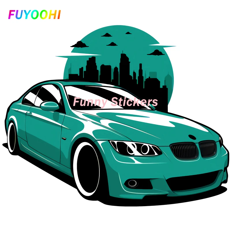 

FUYOOHI Exterior/Protection Funny Stickers Drift Art Decal Cute Auto Accessories Decoration Waterproof and Sunscreen PVC Decal