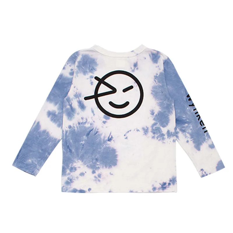 Children's T-shirt 2022 Autumn Cartoon Printing Girl's Sweatshirt Cotton Boy Long-Sleeved Bottoming Shirt Children's Clothing