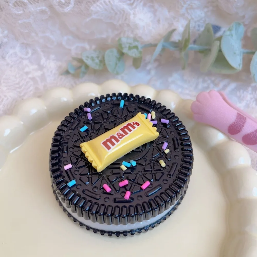 Big Oreo Biscuit Pinching Toy Mochi Taba Food Play Игрушка для снятия стресса TPR с медленным отскоком M