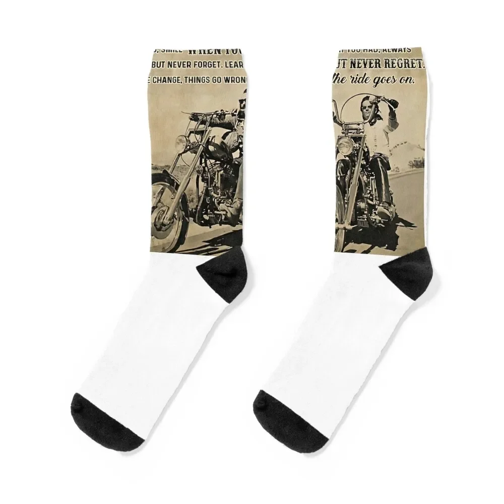 Чоппер Байкер во время езды называется жизнь вы берете хорошо с плохим