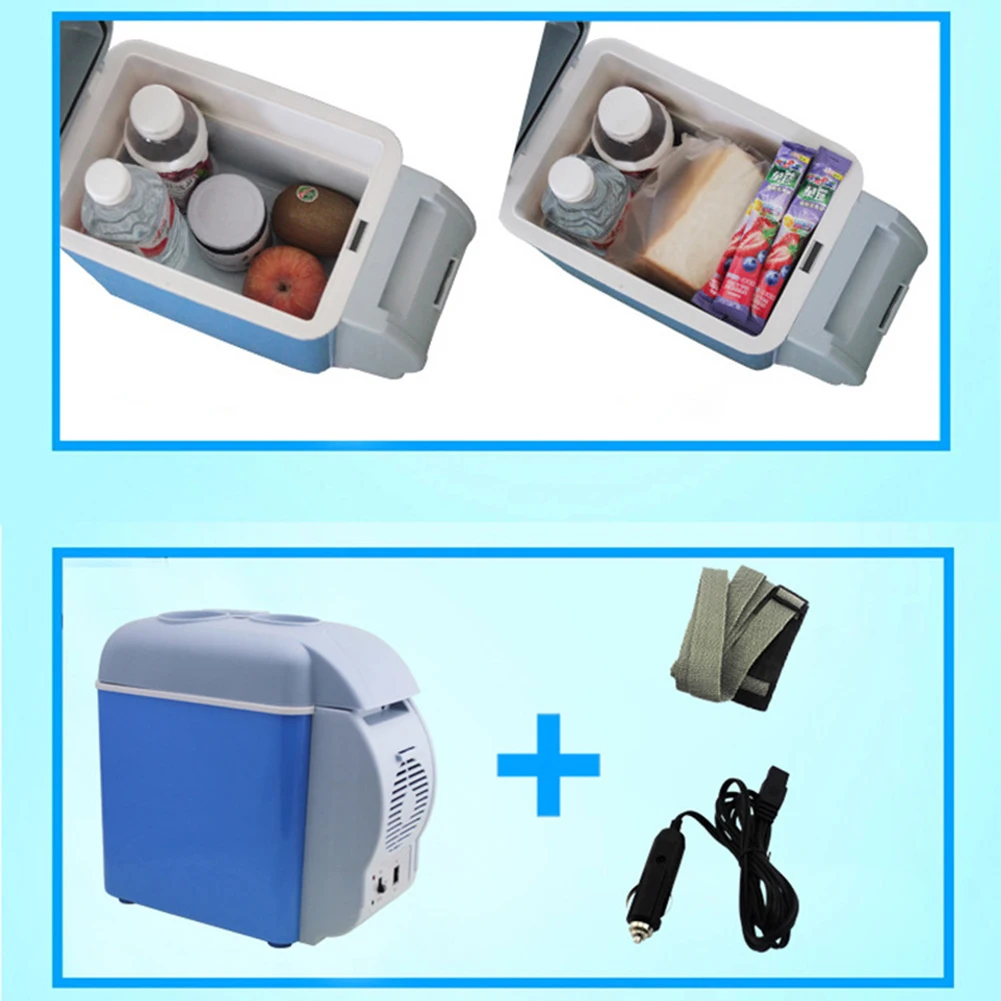 

Refrigerator Car Refrigerator 3PCS/Set 7.5L DC Electric Car Refrigerator 1 X Cable 12V 1xshoulder Strap 36-48W