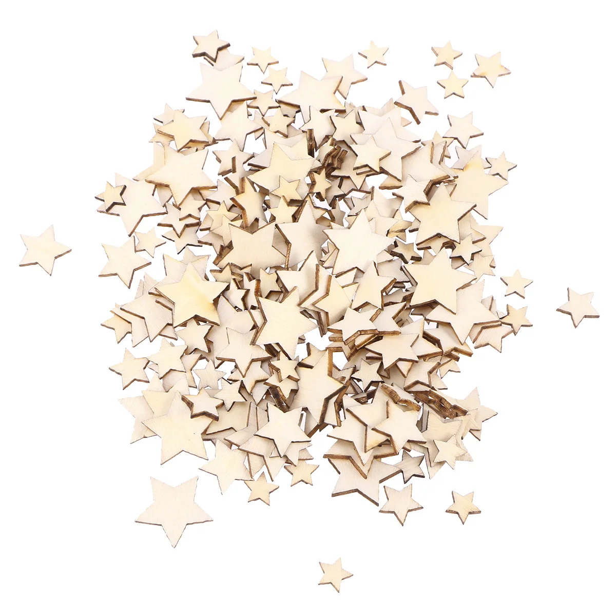 

Wooden Ornaments Diy Pentagram Pieces Wood Crafts Hanging Slices Unfinished Christmas Star Cutoutsround Blank