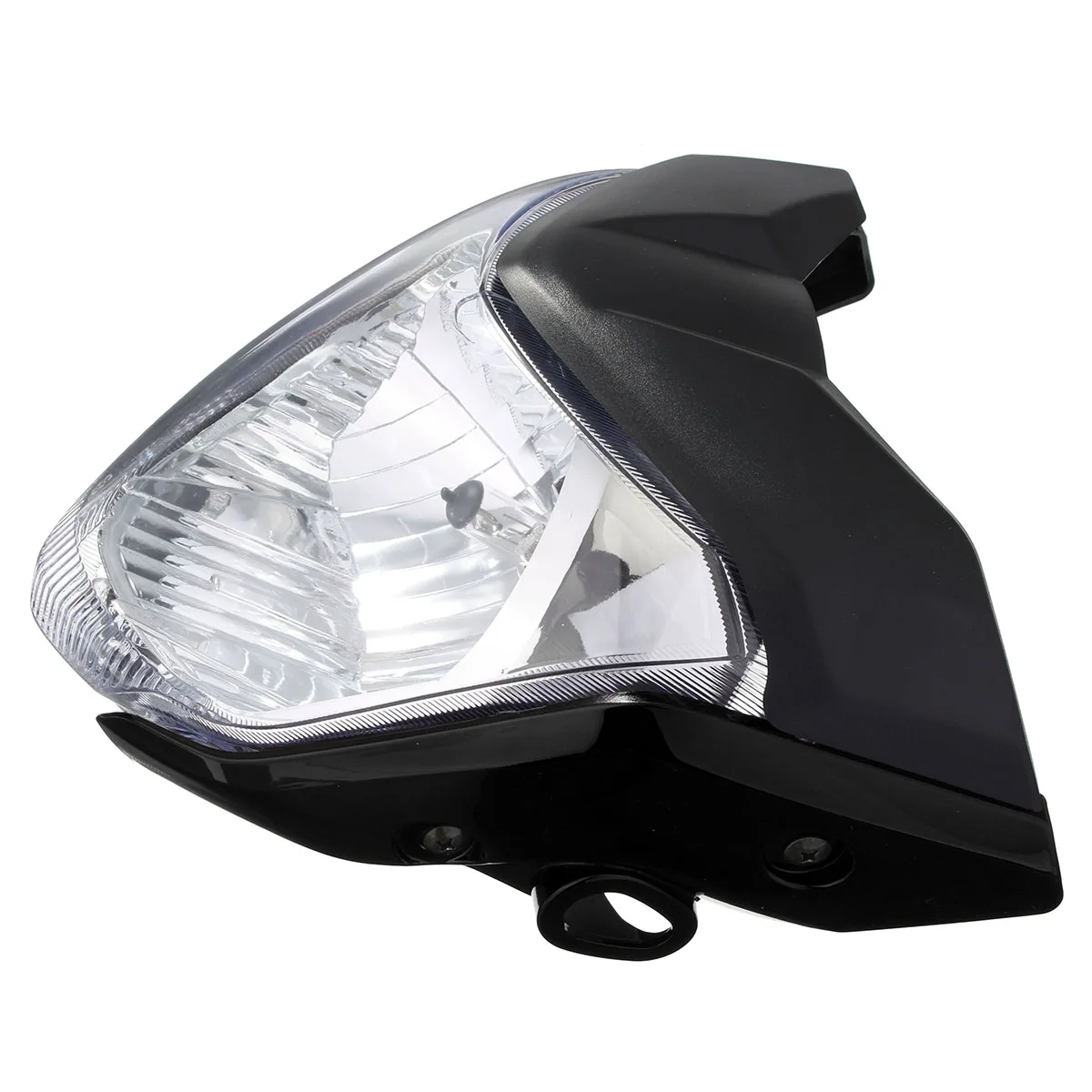 Передняя фара для мотоцикла Детская лампа в сборе FZ16 YS150 FZER150 черная