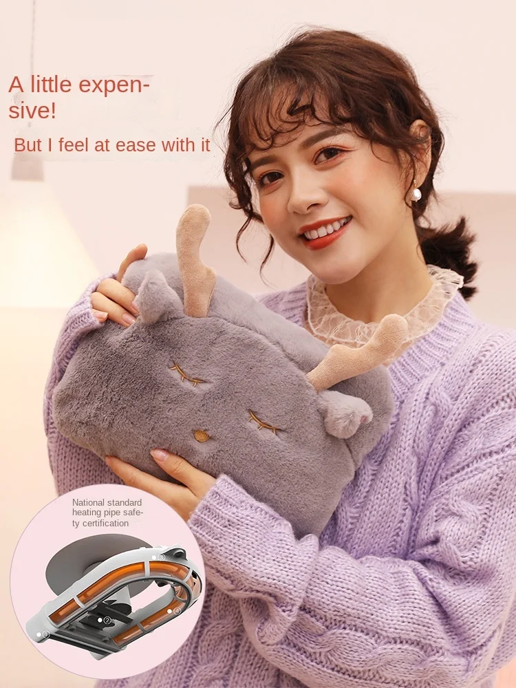 

Нагревательная Подушка, перезаряжаемый женский нагреватель горячей воды, электрический нагреватель, взрывозащищенный обогреватель для ру...