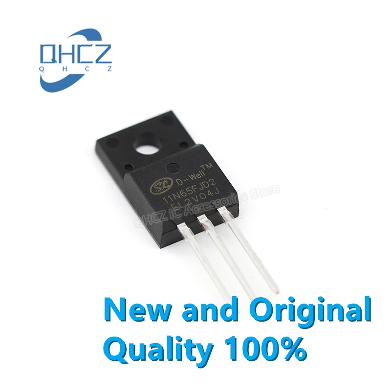 

3 шт., SVS11N65FJD2 TO-220F-3 N-channel 650V 11A, полевые эффектные трубки (MOSFETs), новая и оригинальная интегральная схема, Электронная микросхема