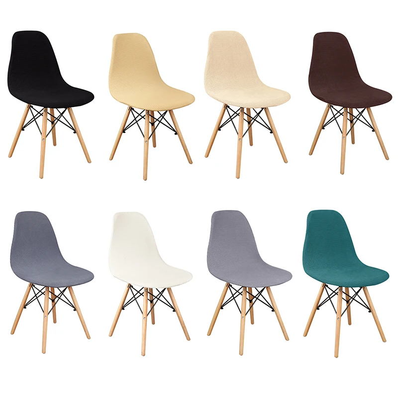 Чехол на стул с флисовой подкладкой эластичный чехол в скандинавском стиле