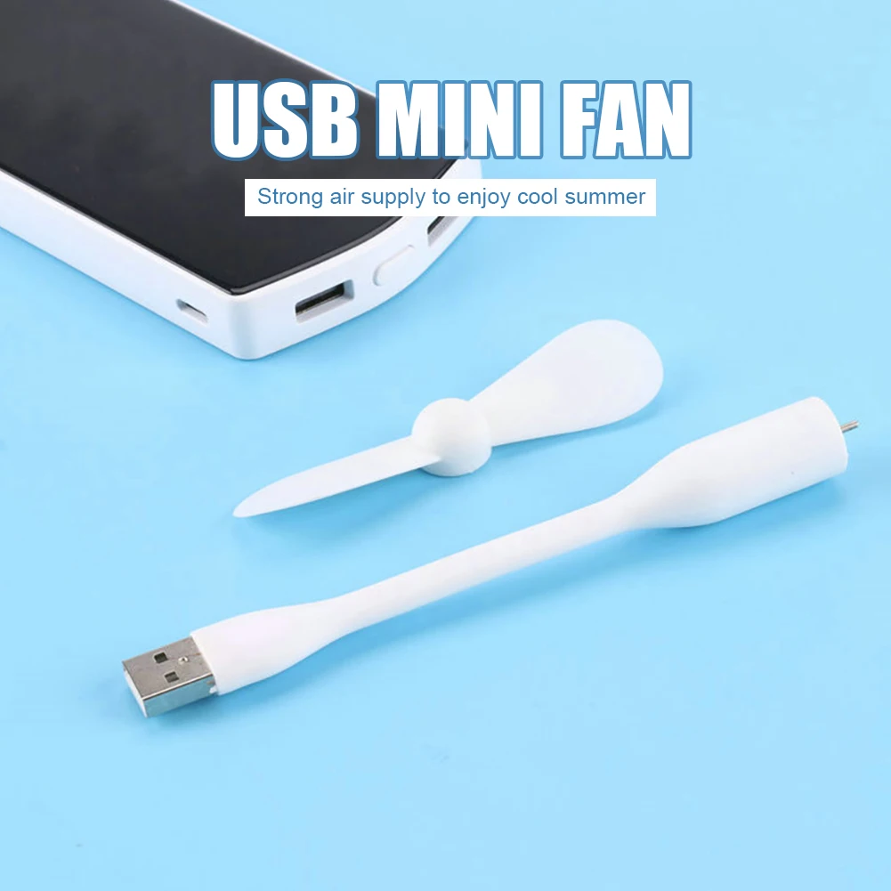 

Мини-вентилятор Портативный Гибкий со светодиодной лампой и USB-подсветкой
