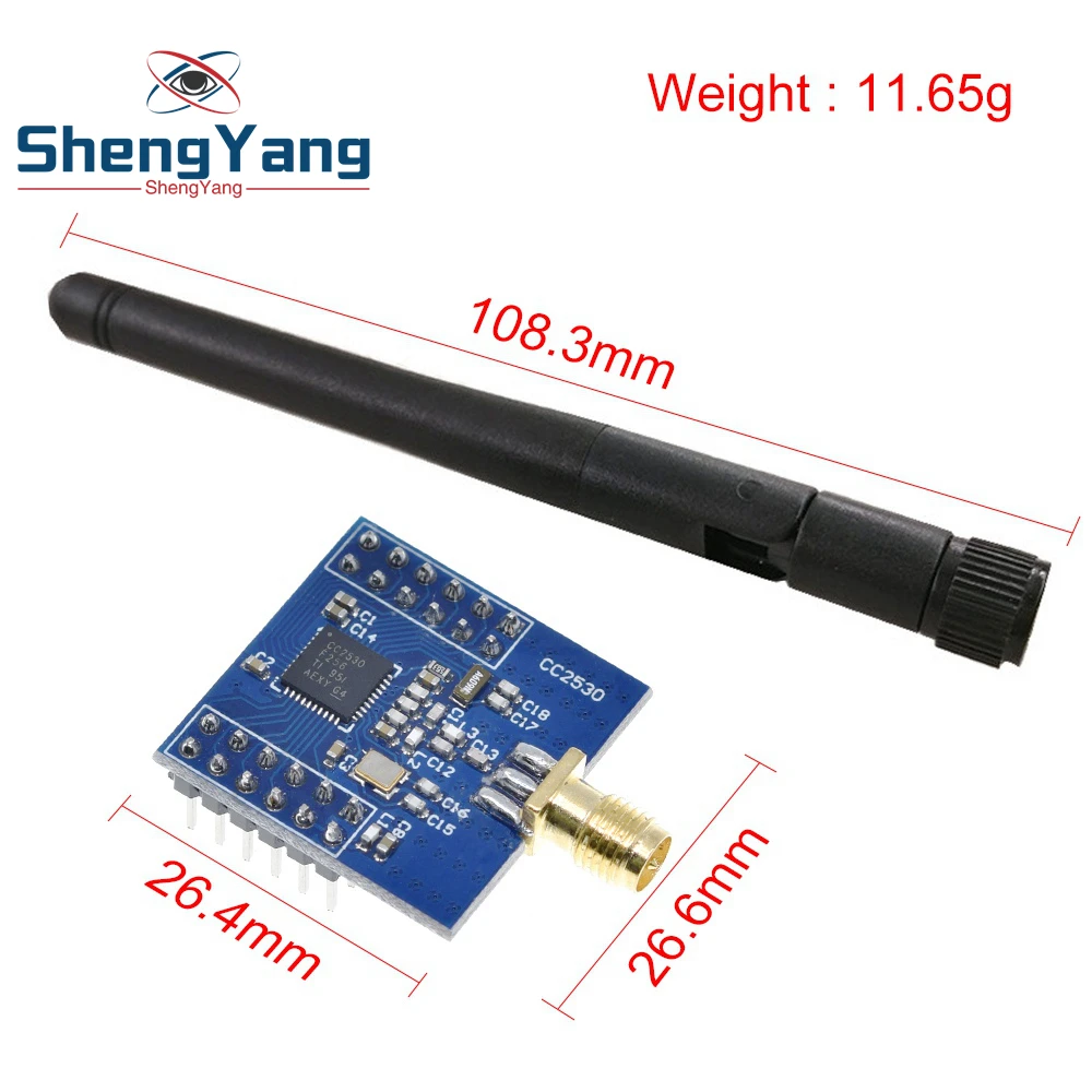 CC2530 Zigbee модуль UART Беспроводная основная плата макетная CC2530F256 последовательный