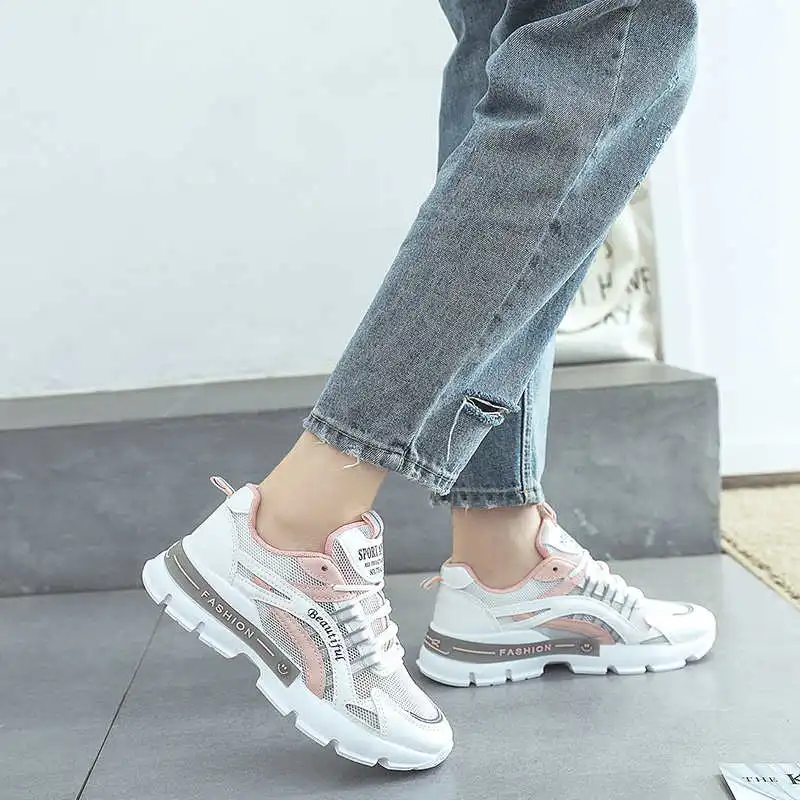 

Airshoes женская спортивная обувь на платформе, женские кроссовки для бега, легкая женская спортивная обувь, кроссовки с массивной подошвой для...