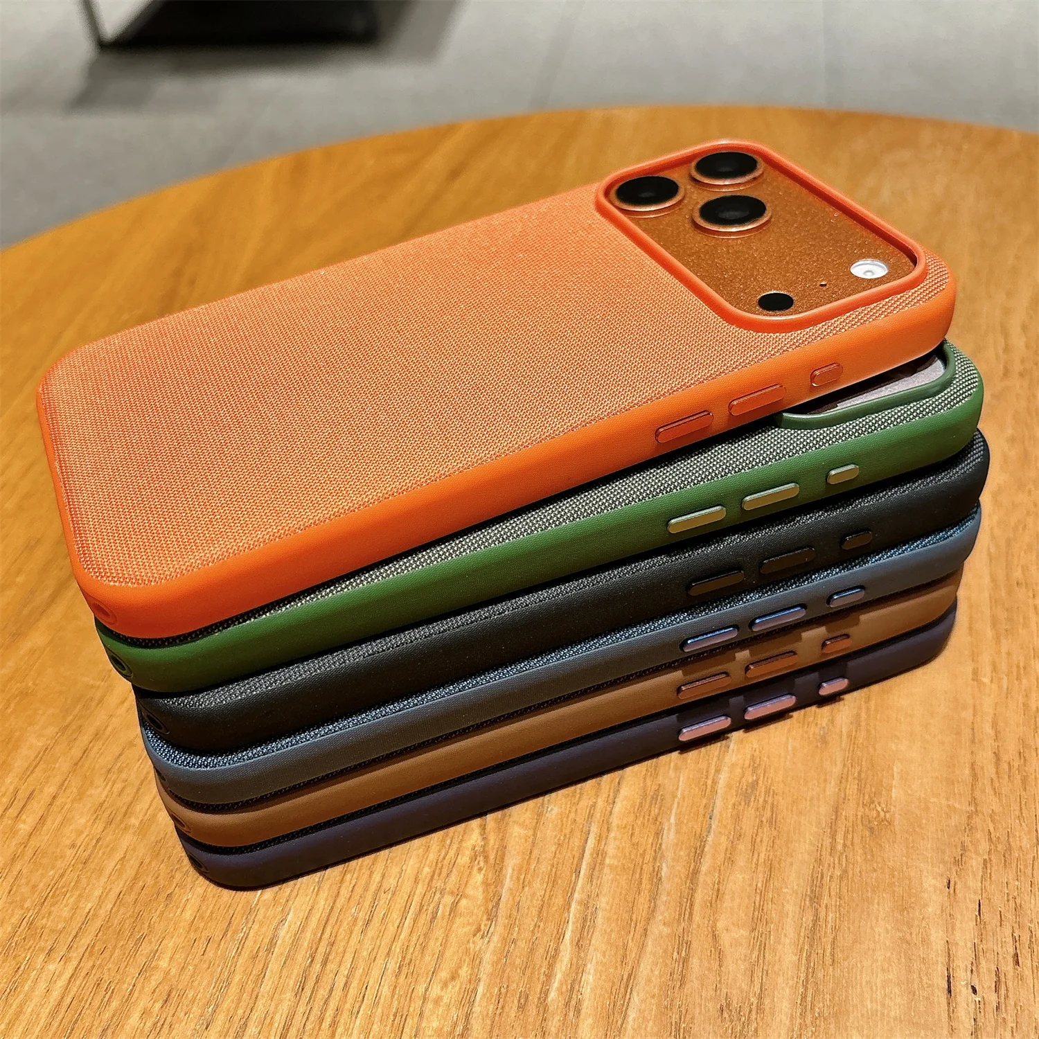 Оригинальный чехол Tech Woven для iPhone 17 Air 16 15 Plus 14 13 12 11 Pro Max с магнитной технологией MagSafe, матовая задняя крышка TechWoven (art.: 3920db49381ee) - 3920db49381ee