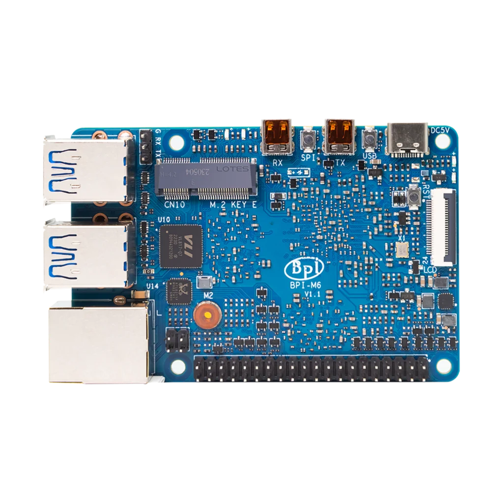 Banana Pi BPI-M6 Synaptics VideoSmart VS680 четырехъядерный процессор Cortex-A73 4 ГБ LPDDR4 16 eMMC До 6 .75 топов
