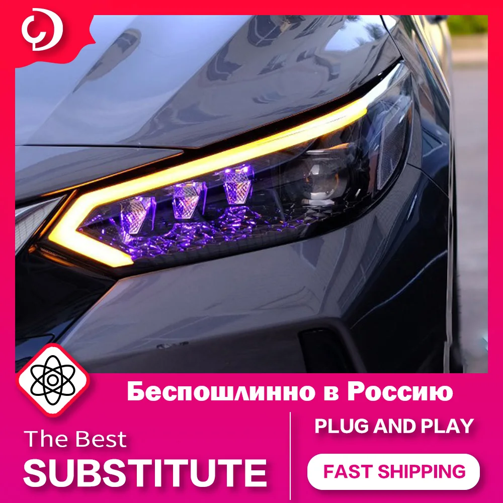 AKD автостайлинг фары для Nissan Sylphy G11 2020-2022 светодиодный DRL сигнал поворота