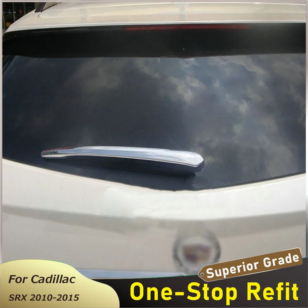 

ABS Chrome Car Rear Windscreen Wiper Cover Trim Stickers For Cadillac SRX 2010 2011 2012 2013 2014 2015