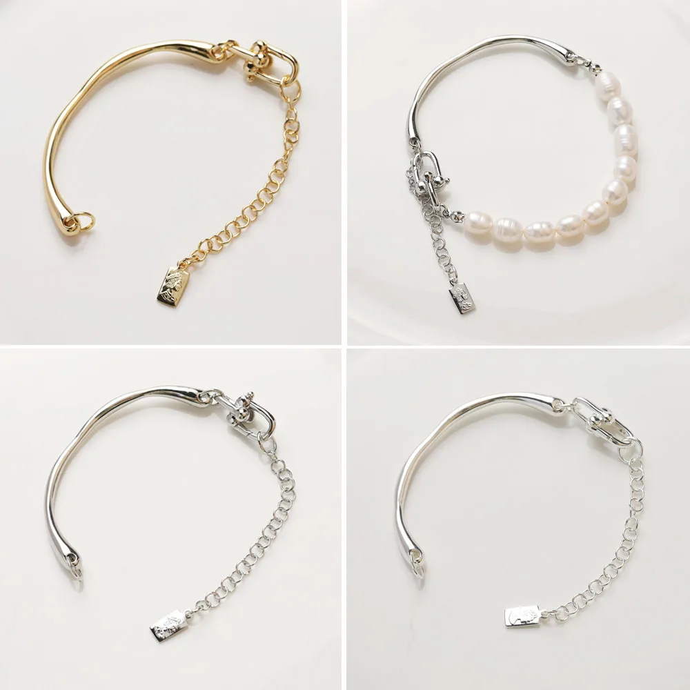 1 шт. 14 К позолоченный латунный браслет цепочка для изготовления ювелирных