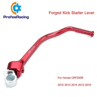 new aluminum forged kick start starter lever pedal arm for crf250r crf 250r 12 16 motocross dirt bike off road red