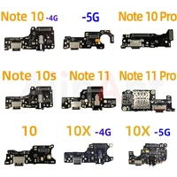 original usb charge board port connector mic dock charging flex cable for xiaomi redmi note 10 11 10x 10s 4g 5g pro
