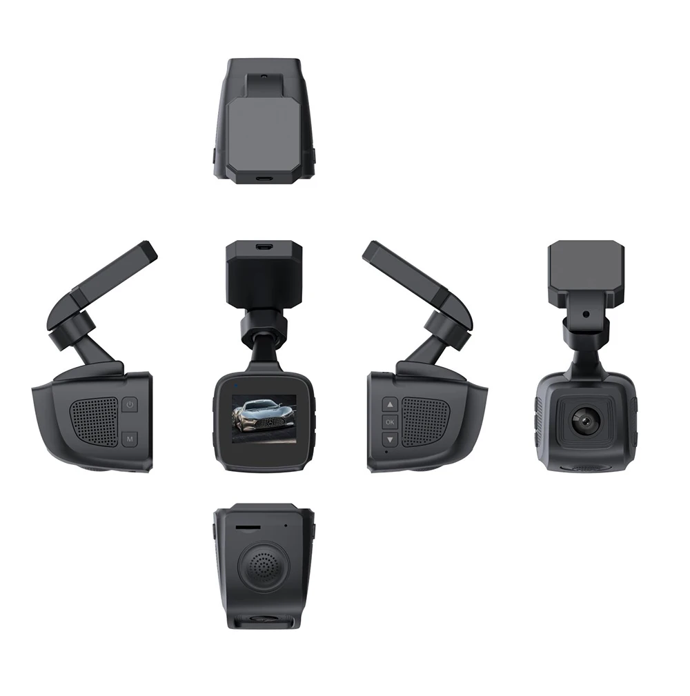 Karadar Автомобильный видеорегистратор HD дисплей с GPS русская сигнализация