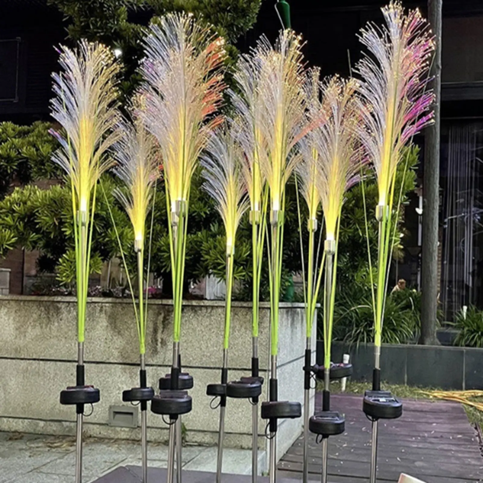 

1pcs Solar Reed Lights Outdoor Waterproof Lawn Light Led Garden Lamps Villa Park Decorative Landscape Lamp