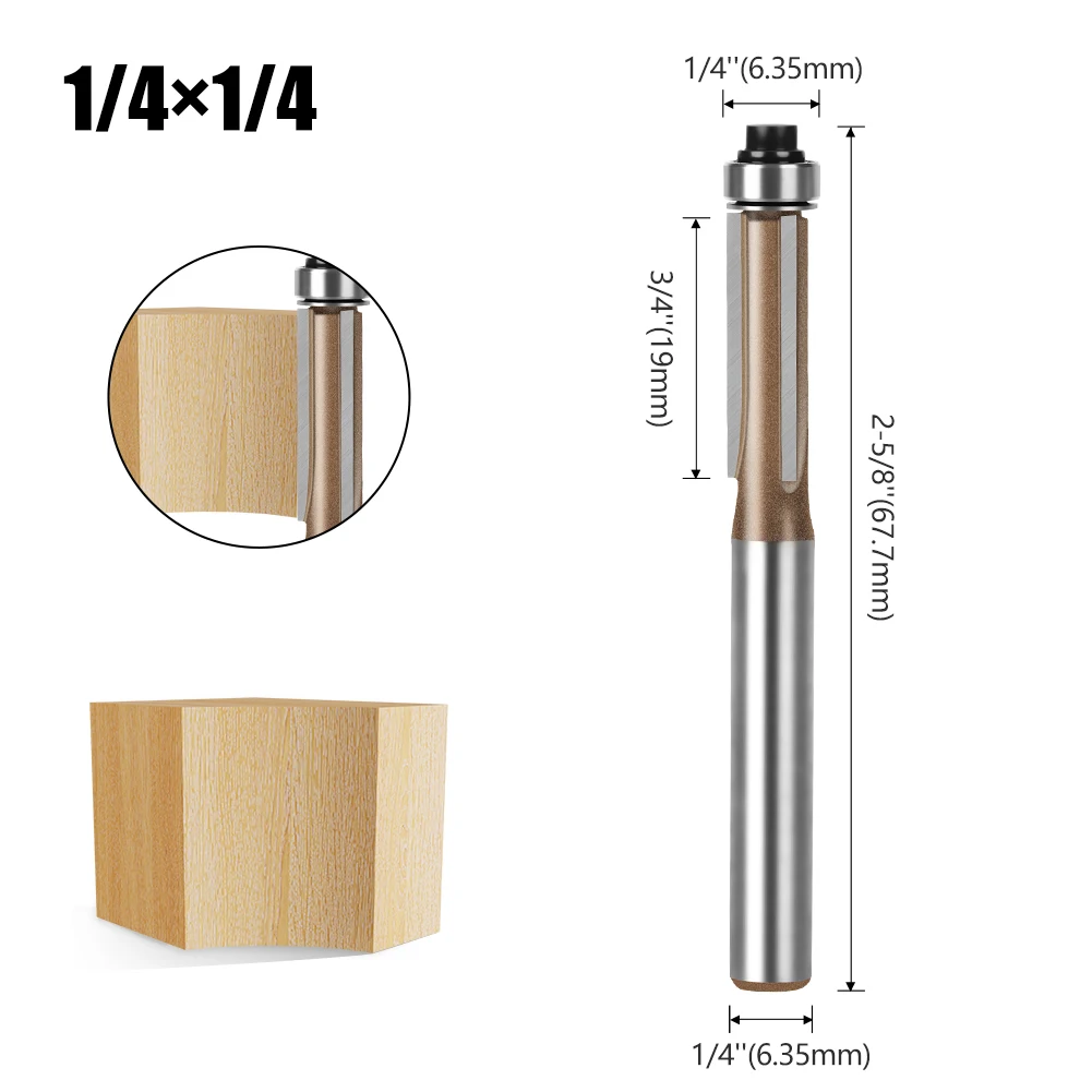 Фрезы JGZUI 3 шт., 6 мм, сплав вольфрама и кобальта