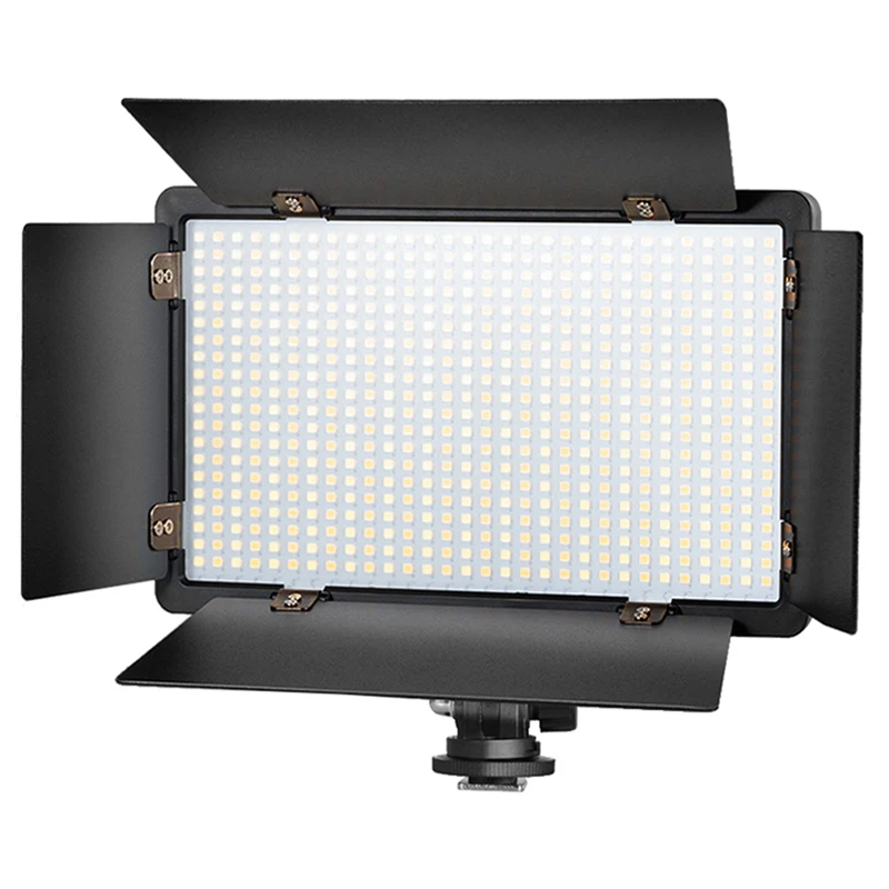 

40W Bi-Color LED Video Light 600 Lamp Beads 3200K-5600K for Canon Nikon DSLR Camera Vlog Fill Light Photography Studio Lighting