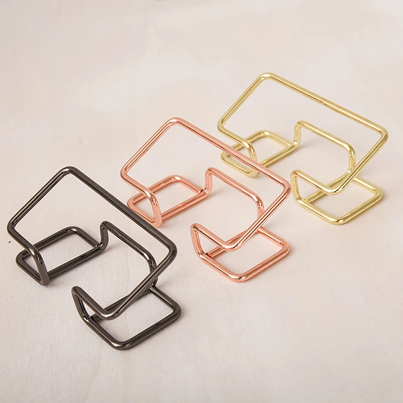 

Business Card Holder Desk Bracket Cards Organizer Office Gift Display Holders