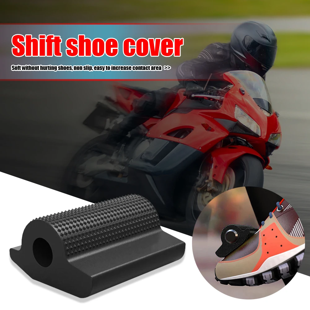 

Universal Motorcycle Shift Shoe Cover Gear Lever Pedal Rubber Cover Shoe Protector Foot Peg Toe Gel Sleeve