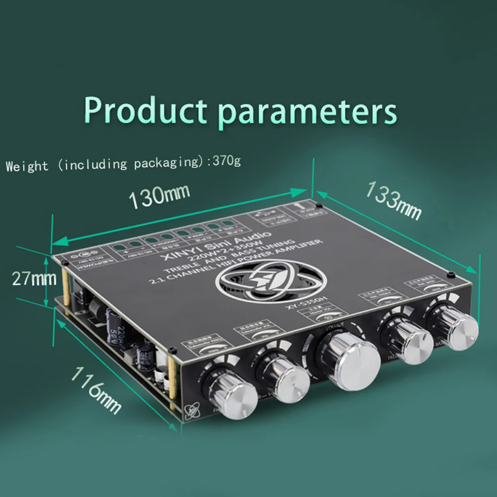 Плата усилителя TPA3251D2 Bluetooth 5 1 350 Вт + 2 |