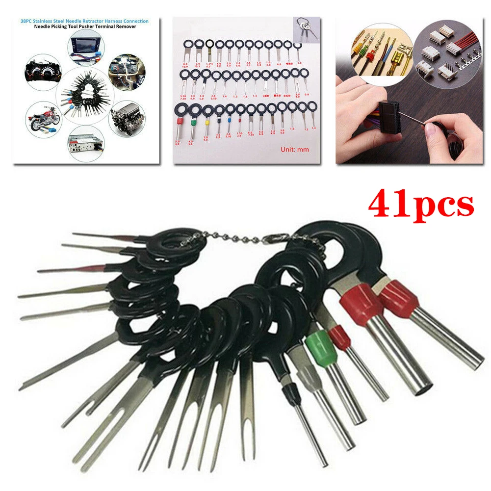 41 шт. автомобильный инструмент для удаления клемм |