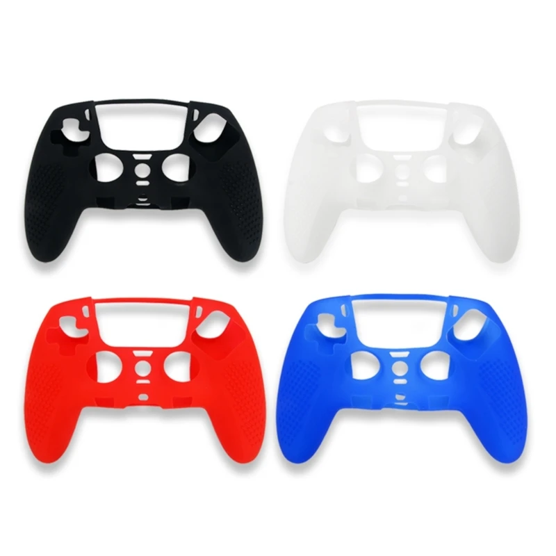 

P9YE Protective Silicone Soft Cover for ps5 Gamepad Housing Bumper- SKin Shockproof Gaming Accessory